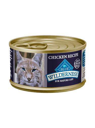 Blue布法羅原始系列 無穀天然主食高齡貓罐-雞肉