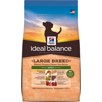 Ideal Balance™大型成犬 天然雞肉及糙米配方(型號00002281)
Ideal Balance Natural Chicken & Brown Rice Recipe Adult