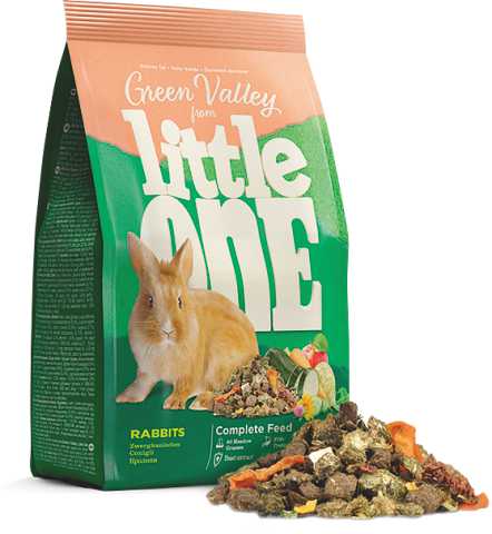 Little One 綠色山谷無穀兔飼料
Little One "Green valley". Food for rabbits