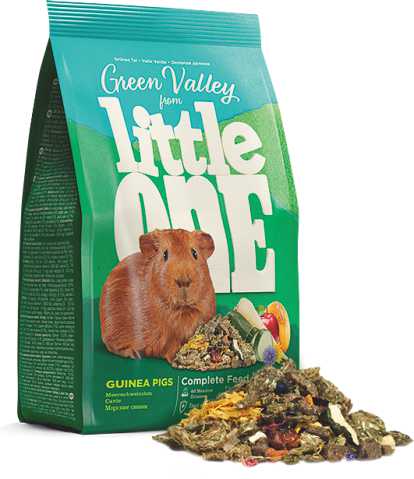 Little One 綠色山谷無穀天竺鼠飼料
Little One "Green valley". Food for guinea pigs