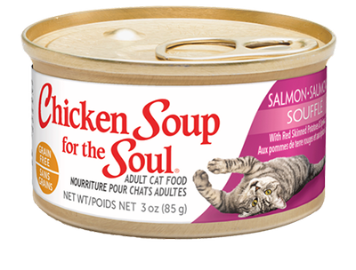 心靈雞湯 鮭魚舒芙蕾 馬鈴薯+菠菜
Chicken Soup for the Soul Salmon Souffle with Red Skinned Potatoes & Spinach