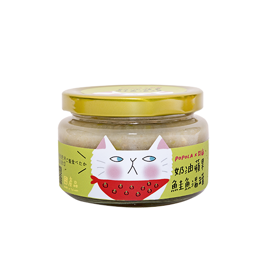 奶油蘋果鮭魚湯罐(貓)
