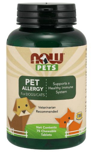 【NOW娜奧】寵物活力保健錠
Now PETS Allergy Chewable Tablets