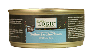 自然邏輯全階段貓主食罐沙丁魚口味
Nature’s Logic Feline Sardine Feast