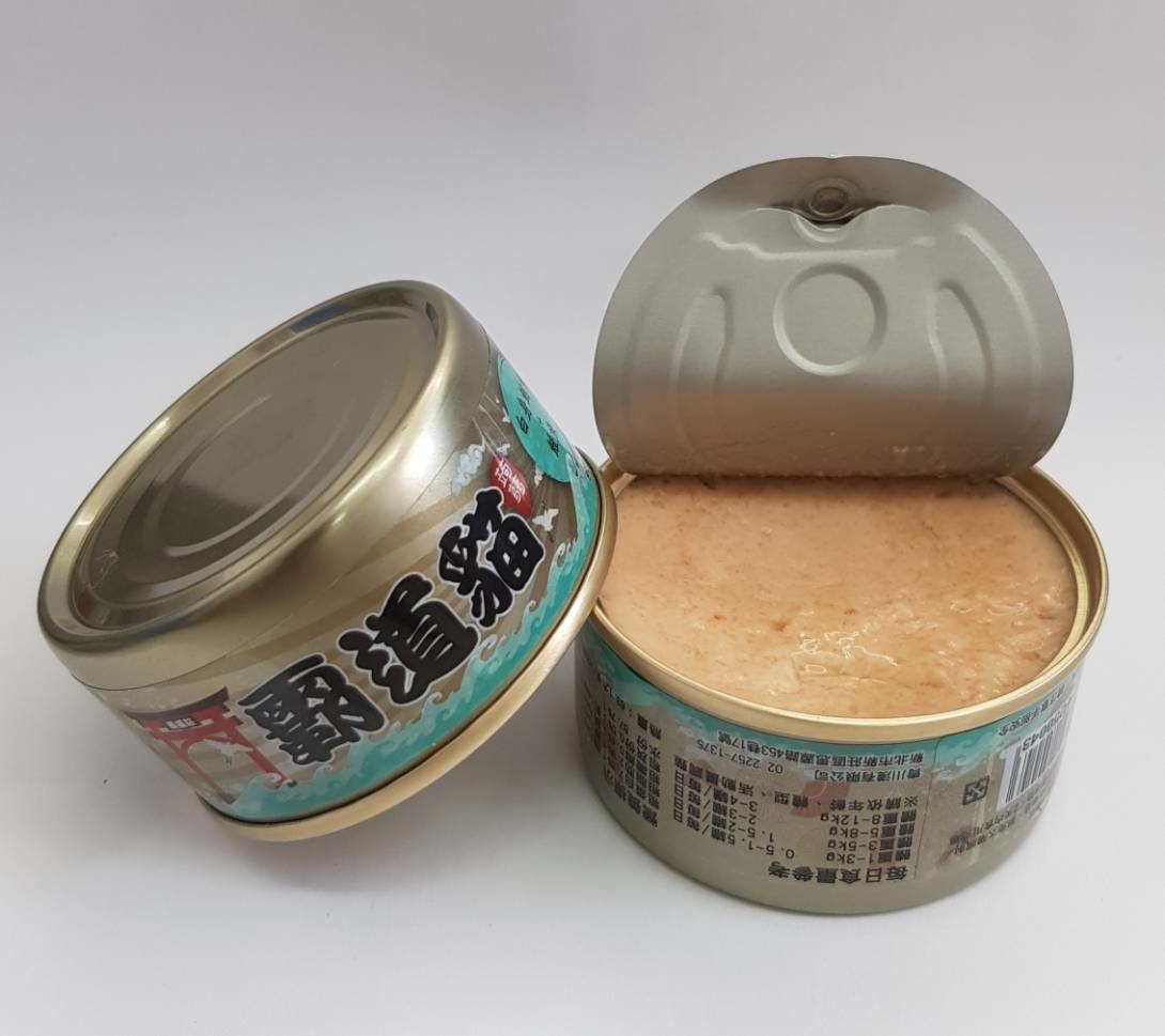 霸道貓蒟蒻保健主食罐(泥)白身鮪魚+鮭魚/成貓
