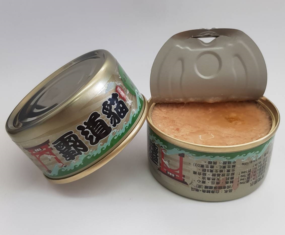 霸道貓蒟蒻保健主食罐(泥)白身鮪魚+南瓜/成老貓
