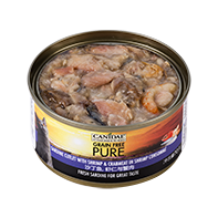 CANIDAE無穀主食罐-清燉沙丁魚、蝦仁、蟹肉
CANIDAE Grain free can - Sardine Cutlet with Shrimp & Crabmeat in Shrimp Consommé