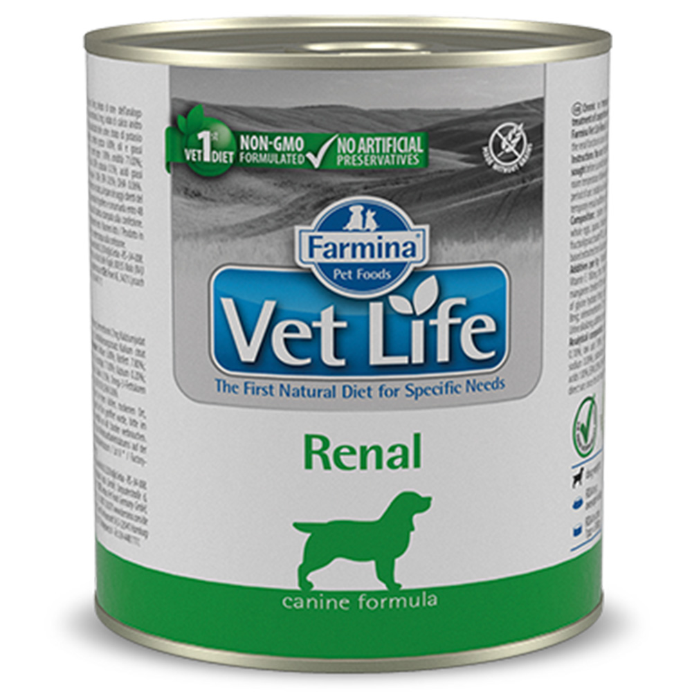獸醫寵愛天然處方罐系列-犬用腎臟配方
VET LIFE NATURAL DIET DOG RENAL