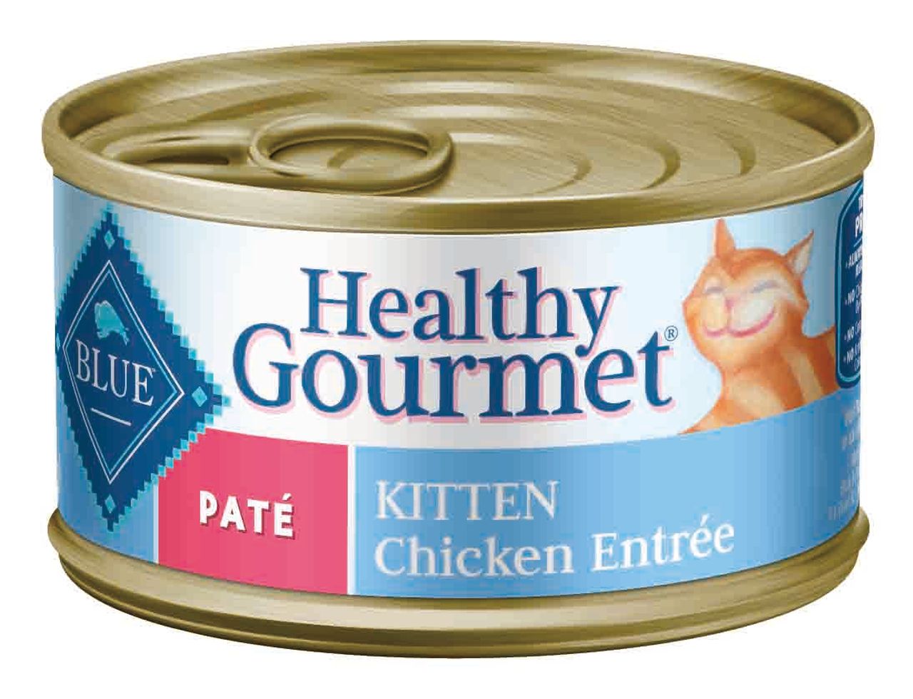 藍饌 寶護系列 幼貓成長主食罐-去骨雞肉
BLUE BUFFALO Healthy Gourmet® Chicken Entrée For Kittens