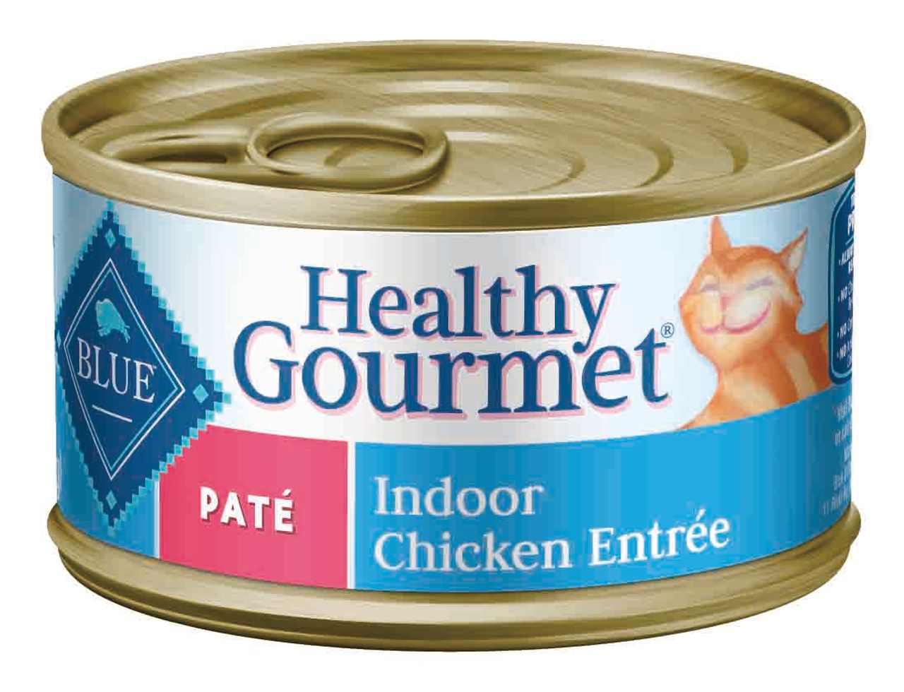 藍饌 寶護系列 成貓宅宅主食罐-去骨雞肉
BLUE BUFFALO Healthy Gourmet® Indoor Chicken Entrée For Adult Cats