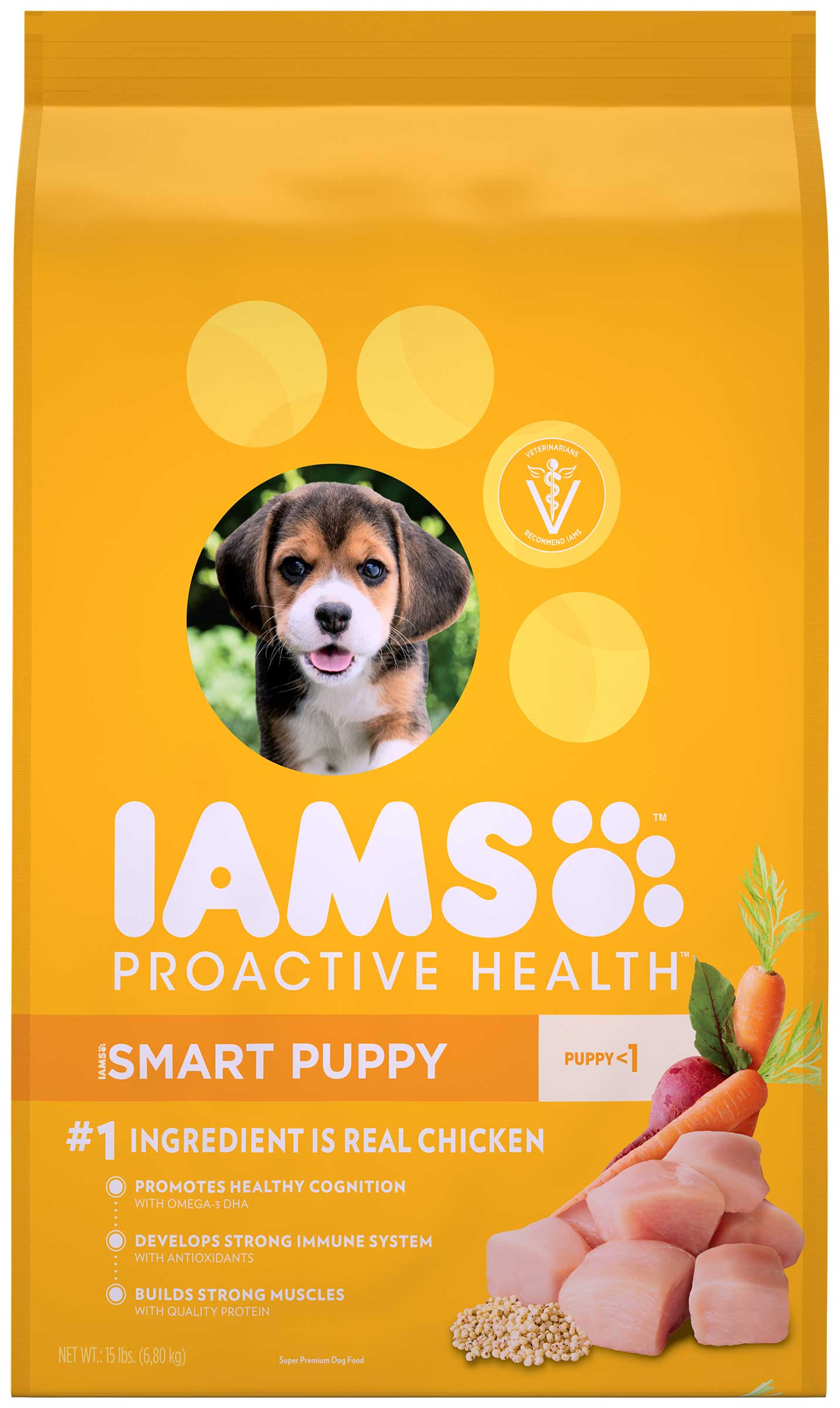 愛慕思 健康優活 幼犬(雞肉)
Iams Proactive Health™ Smart Puppy