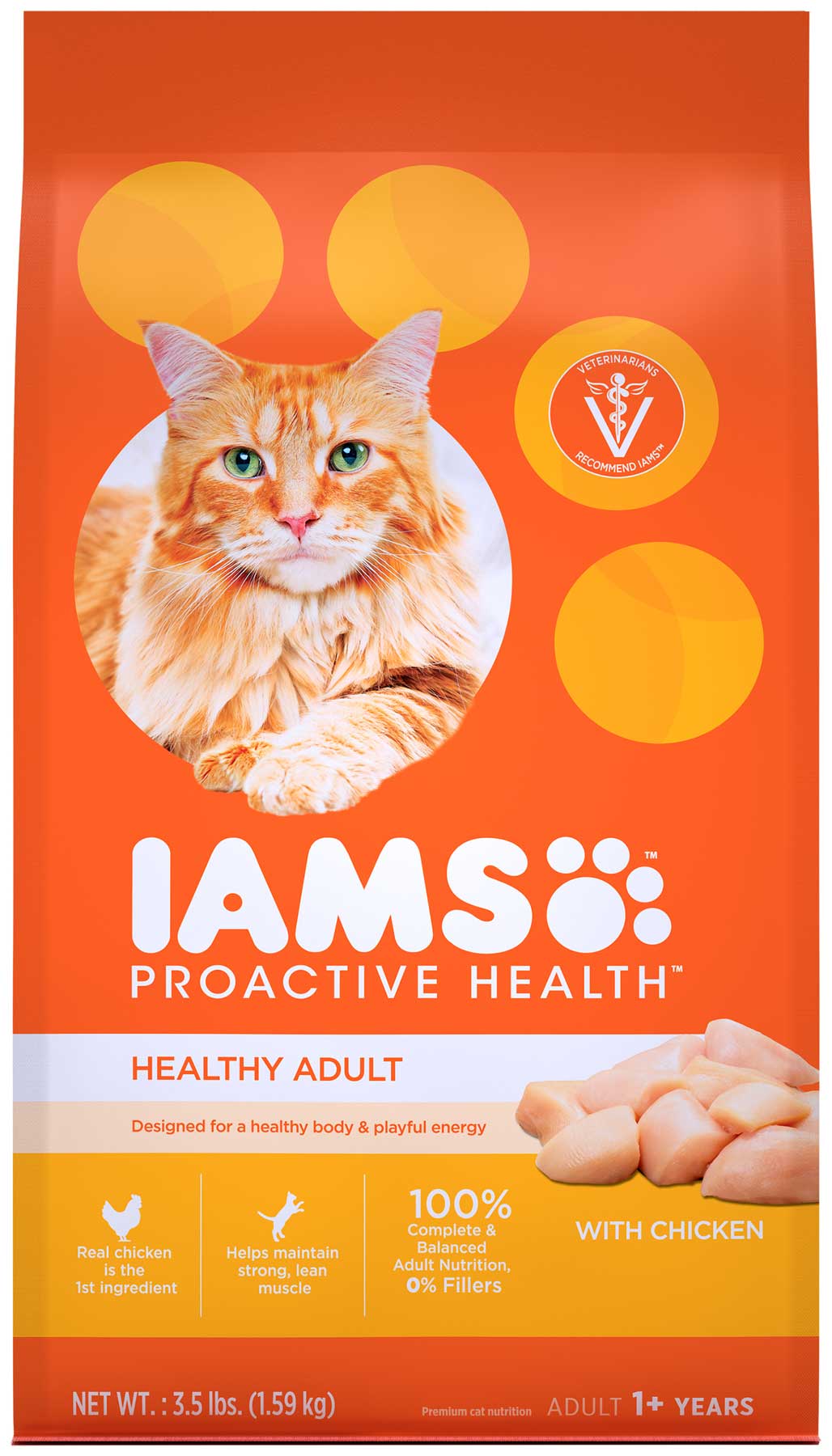 愛慕思 健康優活 成貓 (雞肉)
Iams Proactive Health™ Health Adult