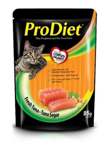 潮選鮮食貓餐包 新鮮鮪魚
ProDiet Fresh Tuna