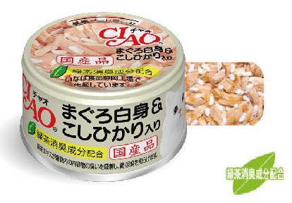 CIAO 旨定貓罐 鮪魚+米 (A-04)
