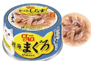 CIAO近海貓罐 92號 鰹魚+鮪魚+吻仔魚 (A-92)