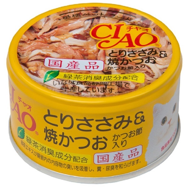 CIAO旨定罐 雞肉+燒鰹魚 (C-54)