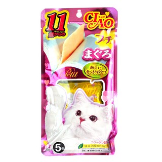 日本CIAO 噗啾肉泥11歲老貓-鮪魚 8g x 5袋 (SC-94)