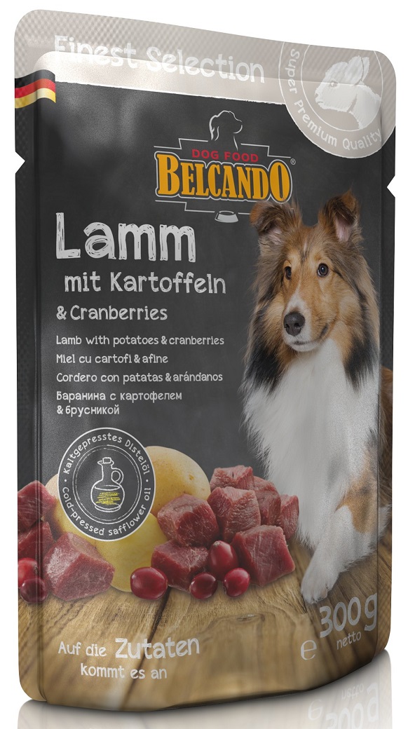 德國柏肯特主食 鮮肉包-羊肉
BELCANDO Lamb with potatoes and cranberries