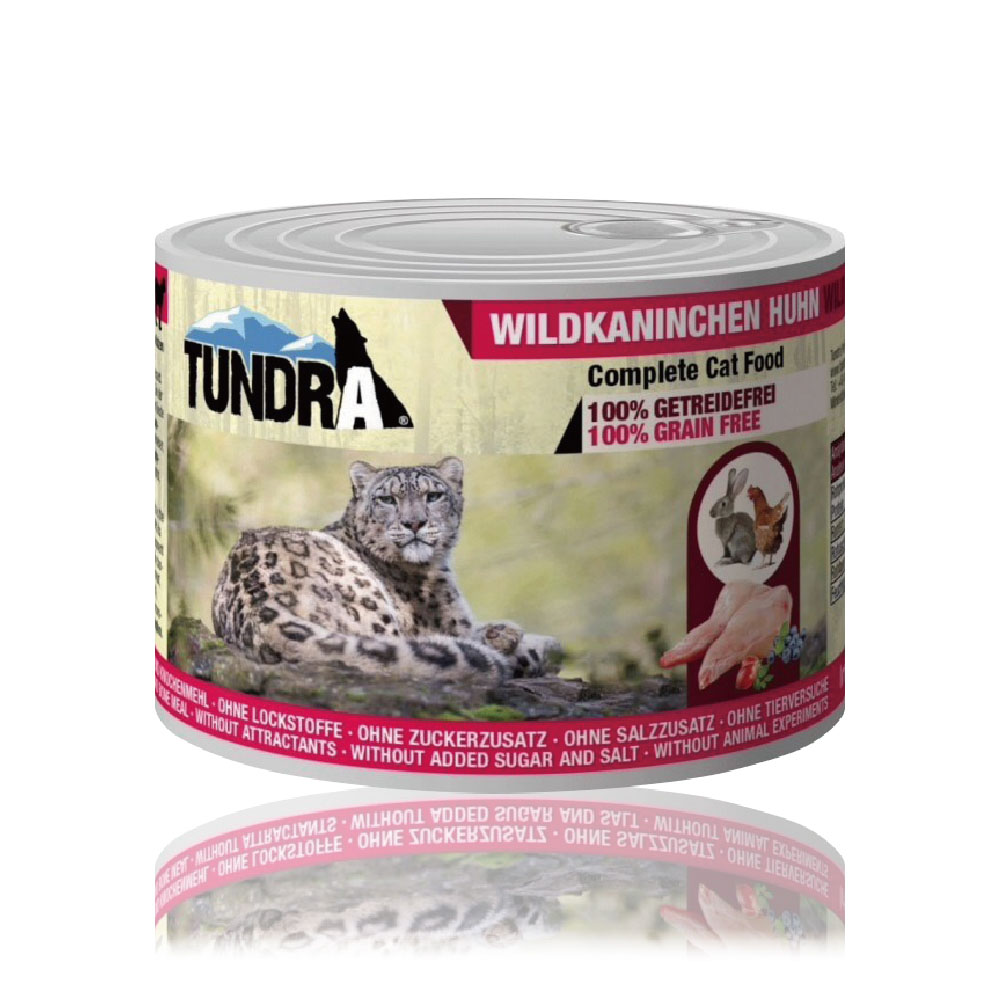 德國TUNDRA-貓咪主食罐-野兔+雞肉
Tundra-Wild Rabbit & Chicken