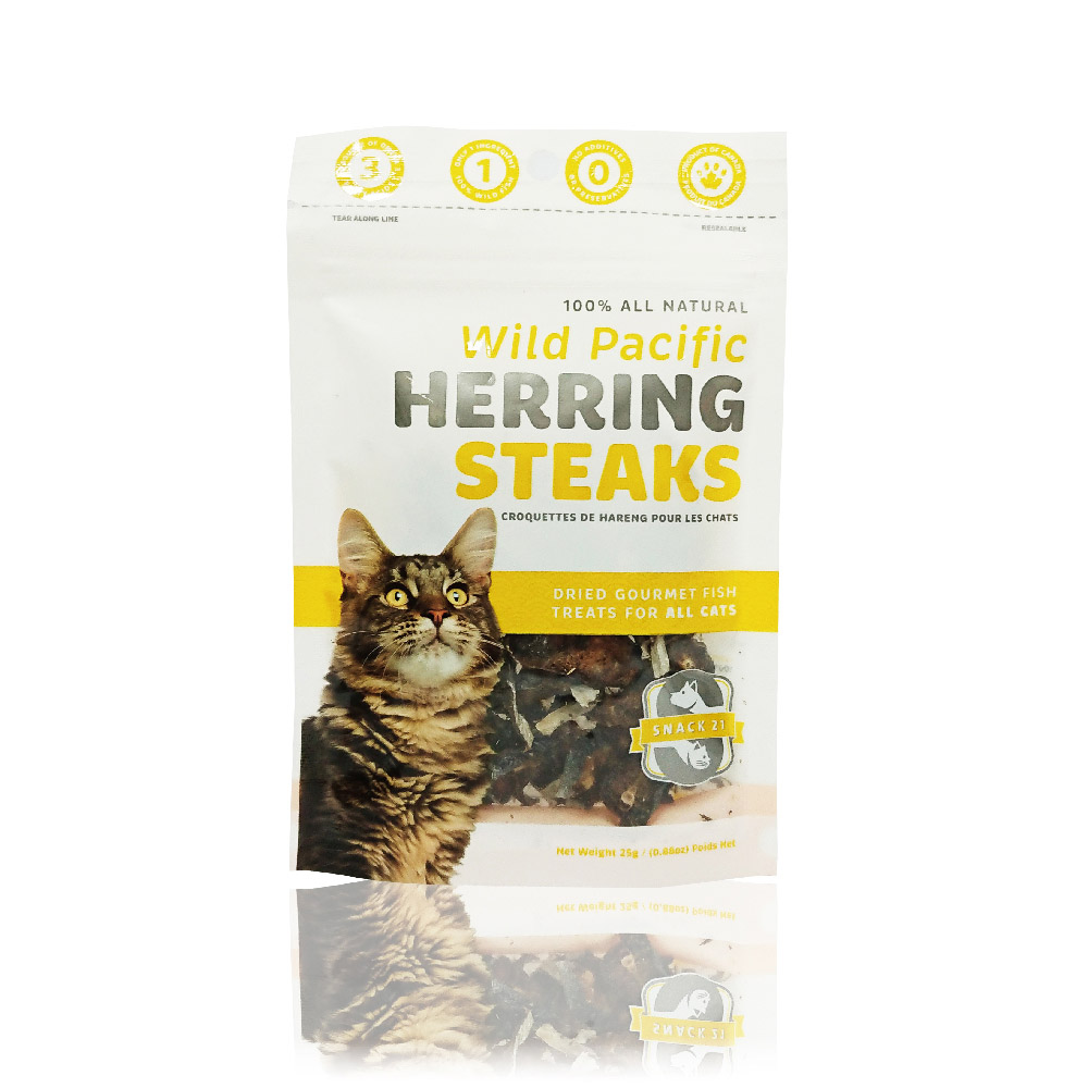SNACK 21-貓－鯡魚肉塊
SNACK 21-Herring Steaks for Cats