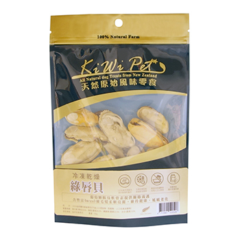 KIWIPET 冷凍乾燥綠唇貝-500g
Freeze Dried green lip mussel 500g