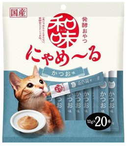 生後三個月以上貓專用發酵營養零食、鰹魚口味
EARTH-PET Japanese style Nyame-ru Bonito