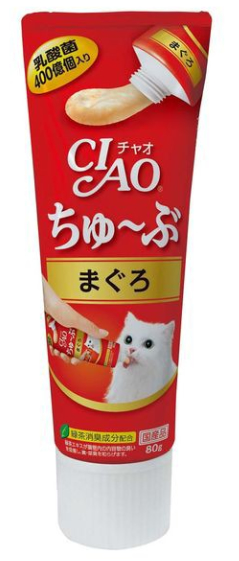 貓專用鮪魚肉泥
INABA CHAO Tube Tuna