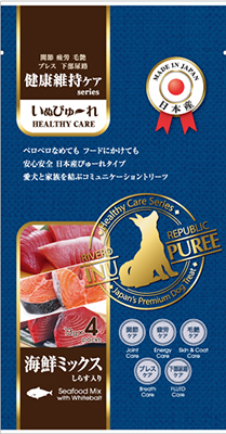 【Riverd Republic天然共和】犬用4種魚肉泥 日本產保健型添加軟骨素
