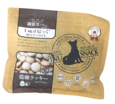 【Riverd Republic天然共和】犬用低脂健康雞蛋餅乾 日本產
-

※ 本項產品已於 2019 年 06 月19 日 停止輸入/製造/加工 ※