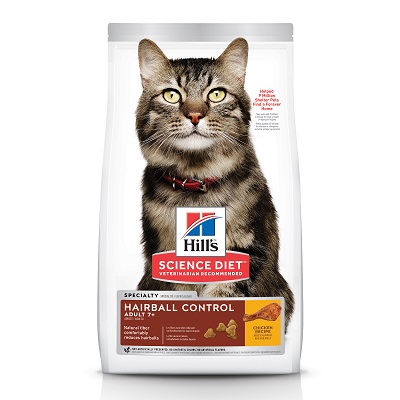 希爾思™寵物食品 成貓7歲以上 毛球控制(型號NP001183HG)Science Diet Feline Adult 7+ Hairball Control