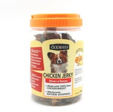 營養滿分雞肉乾-蜂蜜+生薑 780g
CHICKEN JERKY HONEY & GINGER