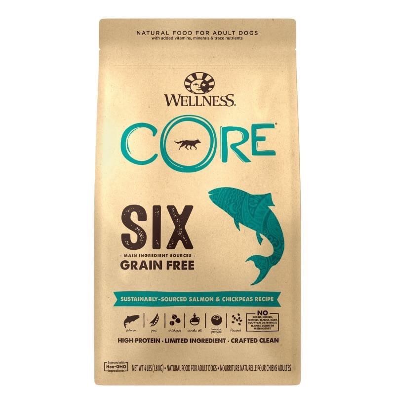 Core Six 無穀單一蛋白系列成犬 頂級鮭魚食譜
CORE SIX Sustainably-Sourced Salmon