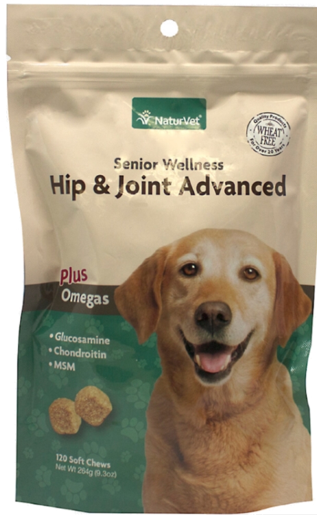 葡萄糖胺咀嚼錠 高齡犬專用
Senior Hip & Joint Advanced Soft Chews