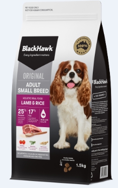 Black Hawk 小型犬優選羊肉&米
Original Adult Small Breed Lamb & Rice