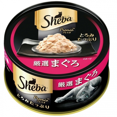 Sheba日式嚴選黑罐系列SPR01 成貓用 鮪魚 75g

