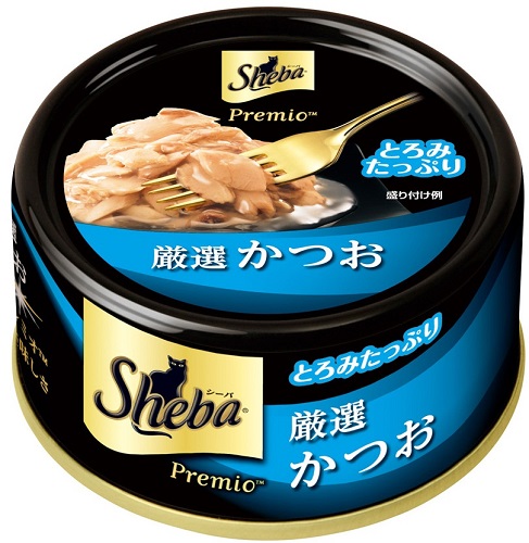 Sheba日式嚴選黑罐系列SPR02 成貓用 鰹魚 75g
