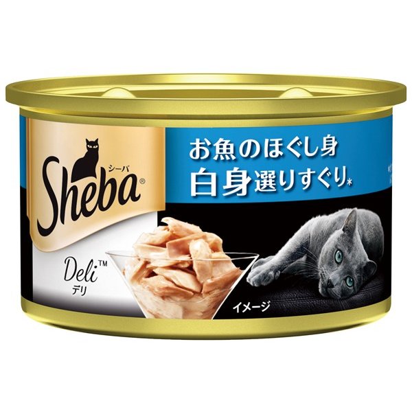ShebaDeli 金罐系列SDE01 成貓用 鰹魚&嚴選白身魚 85g
