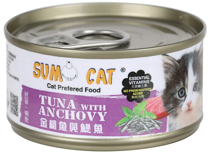 SUMO CAT(金槍魚&鯷魚)80g(BCD076)
cat canned food