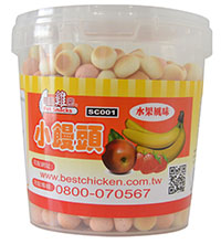最高雞密-小饅頭(水果風味)300g-SC001