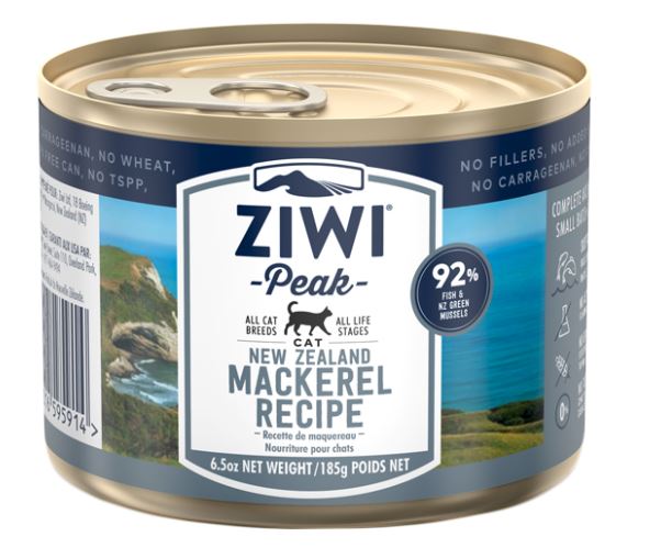 ZiwiPeak巔峰 鮮肉貓罐頭-鯖魚
Ziwi Peak Cat Canned Food New Zealand Hoki Recipe