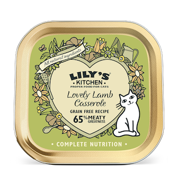 莉莉廚房羊肉燉菜(貓)85g
Lily’s Kitchen Lovely Lamb Casserole for Cats