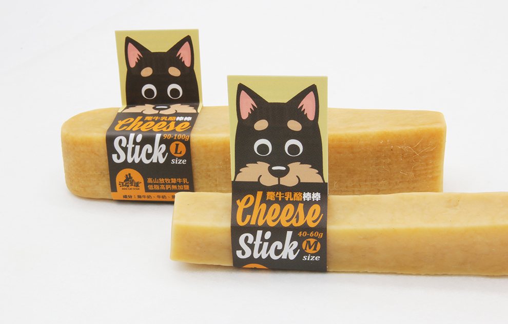 汪喵星球-汪喵氂牛乳酪棒棒
DogCatStar-Cheese Stick