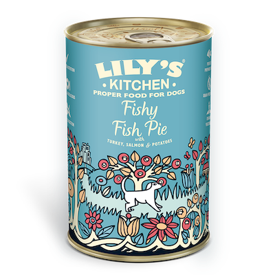 莉莉廚房英式鮮魚派燉罐(犬)400g
Lily’s Kitchen Fishy Fish Pie with Peas