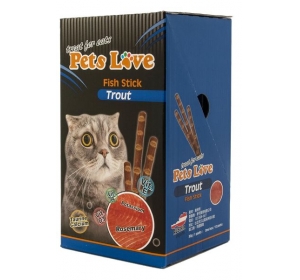 Pets Love 阿拉斯加魚肉條 (鱒魚)
Pets Love Fish Stick (Trout)