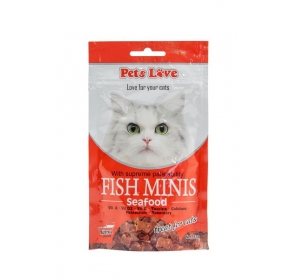 Pets Love 點心時刻 (海鮮)
Pets Love Fish Minis (Seafood)