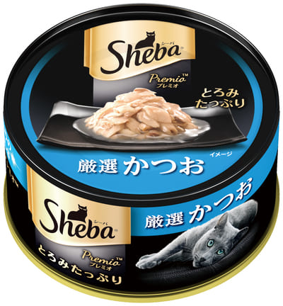 SHEBA日式黑罐 成貓專用 鮮煮鰹魚 75gx24x2
SPR02 SHB PREMIO Adult Bonito 2x24x75g