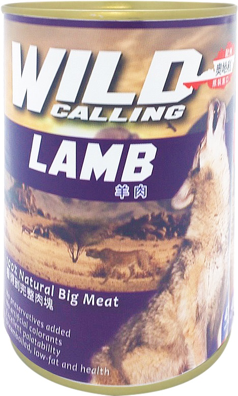 奧地利WILD CALLING犬罐415g-羊肉口味
