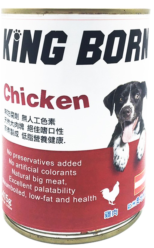 King Born狗罐-雞肉口味
