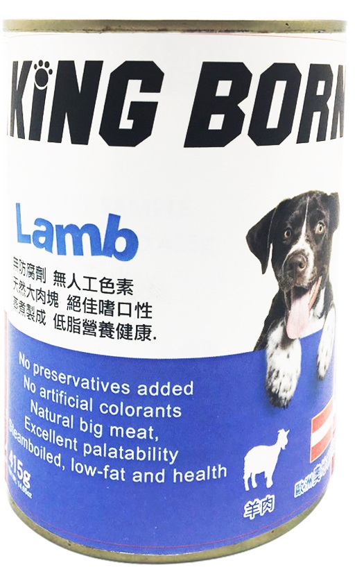 King Born狗罐-羊肉口味
