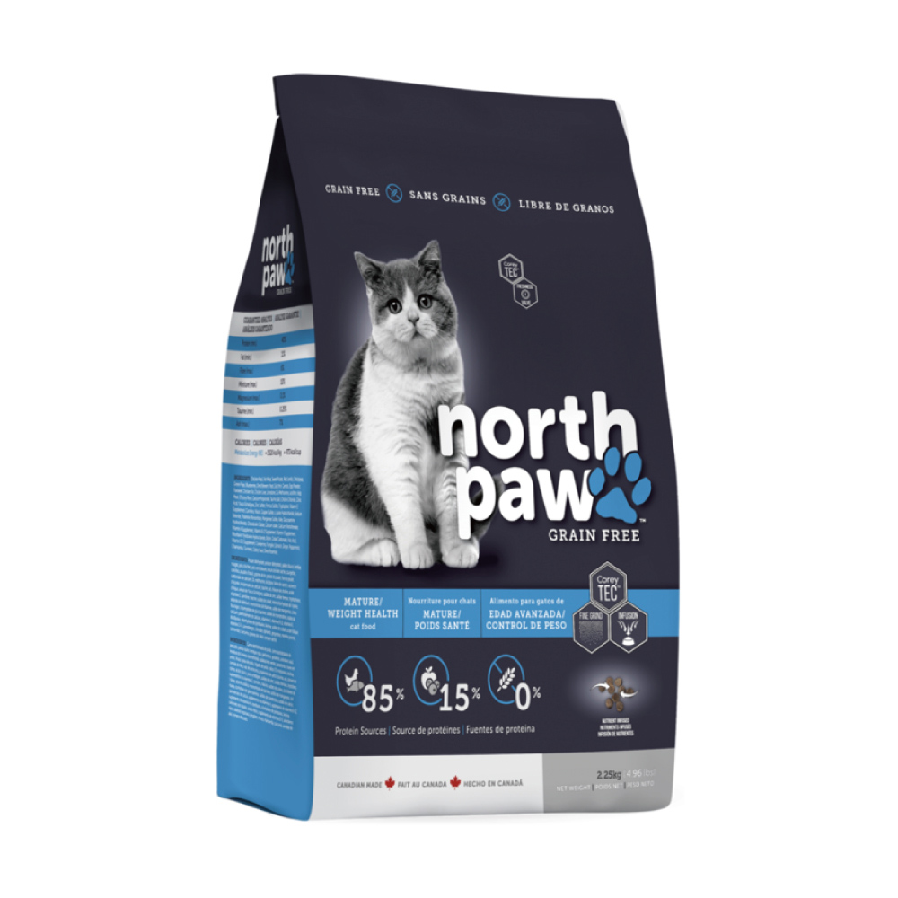 野牧鮮食體重控制貓
North Paw Mature/ Weight Health